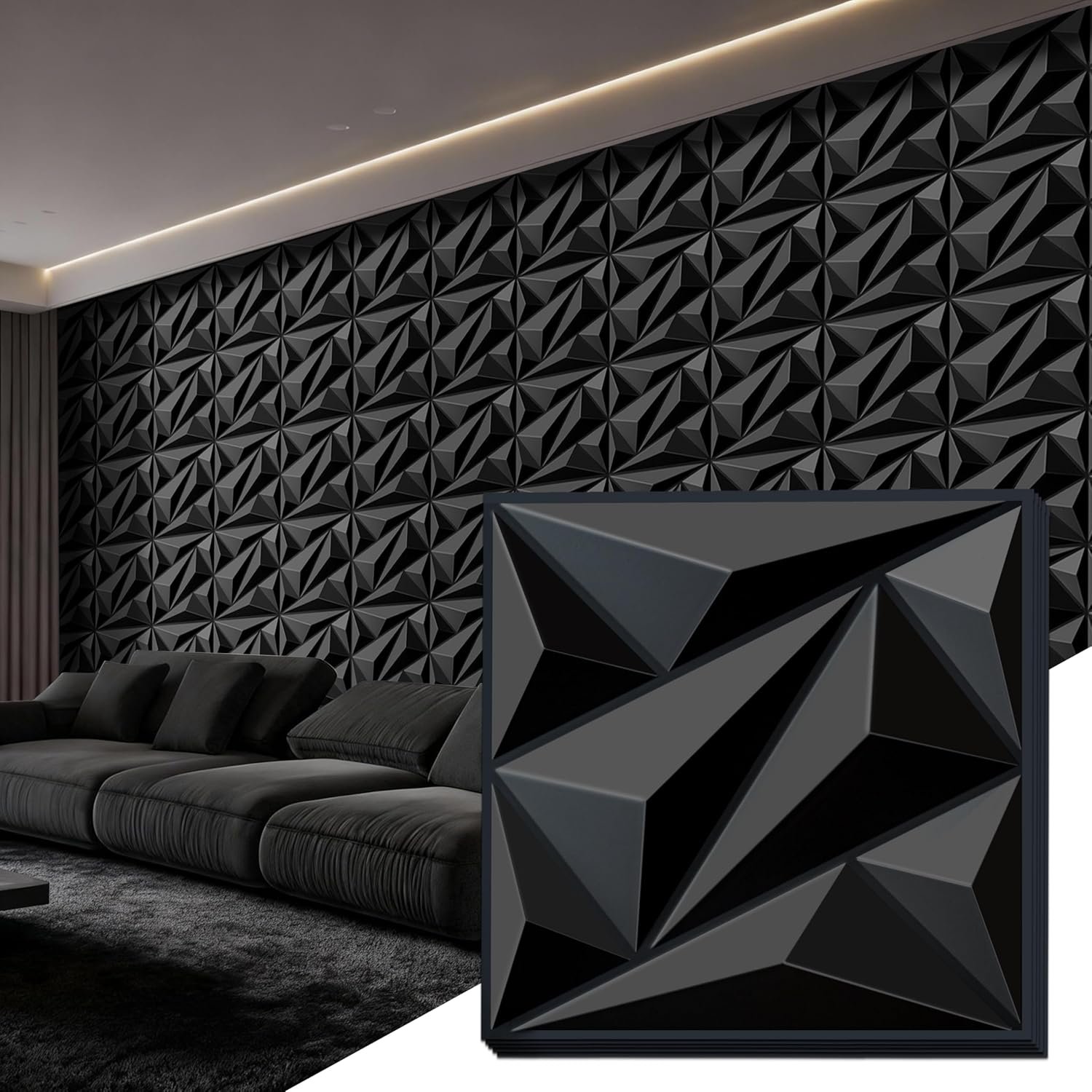 3D wall panels